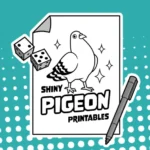 Shiny Pigeon Printables