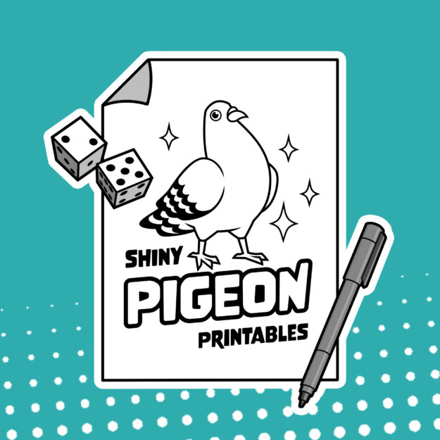 Shiny Pigeon Printables